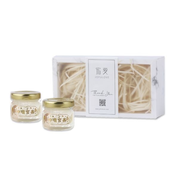 【究愛鮮燉】即食燕窩玲瓏官燕禮盒(27g*2)  ▶90D019